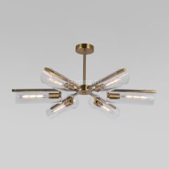 Потолочная люстра Eurosvet 70144/6 латунь