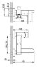 Смеситель для ванны Lemark Magic LM3402C