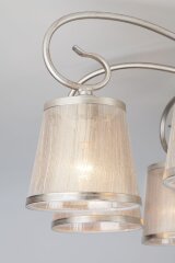 Потолочная люстра Eurosvet 60065/8 серебро