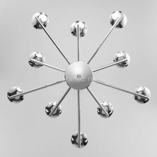 Подвесная люстра Eurosvet 60150/10 хром