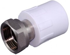 Муфта с накидной гайкой PPRC 20х3/4" MeerPlast