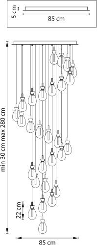 Потолочная люстра Lightstar 805289