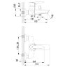 Смеситель Lemark Mars LM3502C для ванны