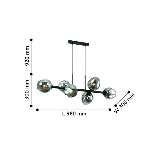 Подвесной светильник Favourite 2361-6P