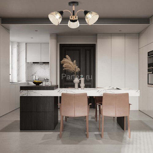 Потолочная люстра Arte Milano 320119/3 FG+BK