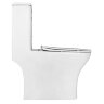 Унитаз-моноблок Azario Lodi 350х665х750 напольный, безободковый, горизонтальный слив, сиденье дюропл