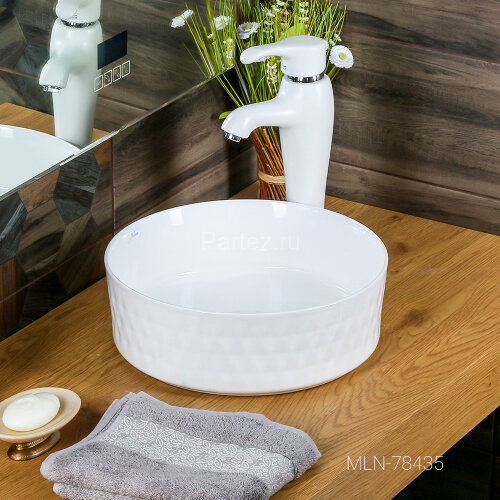 Накладная раковина melana mln-78435