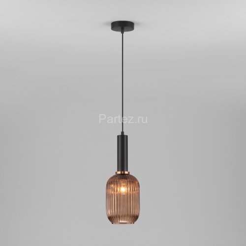 Подвесной светильник Eurosvet 50181/1 янтарный