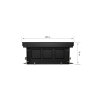 Конвектор внутрипольный Royal Thermo ATRIUM-90/200/2600-DG-U-AU