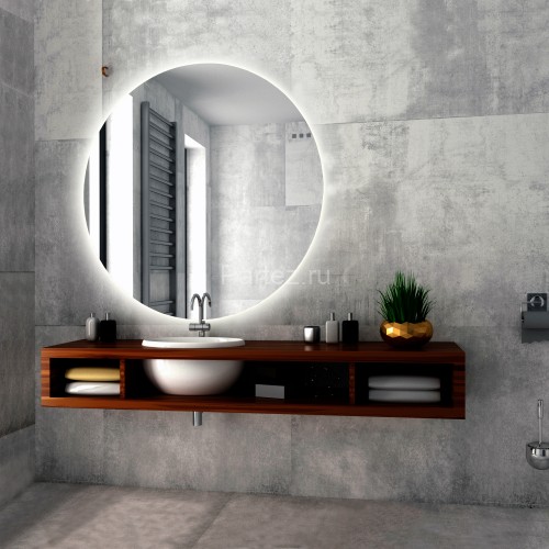 Зеркало AZARIO Саванна d770 c подсветкой и диммером, сенсорный выключатель (ФР-00000954)