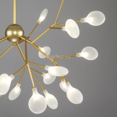 Подвесная люстра Bogate's 341 золото / белый