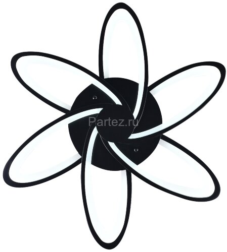 Потолочная люстра Natali Kovaltseva HIGH-TECH LED LAMPS 82008 BLACK