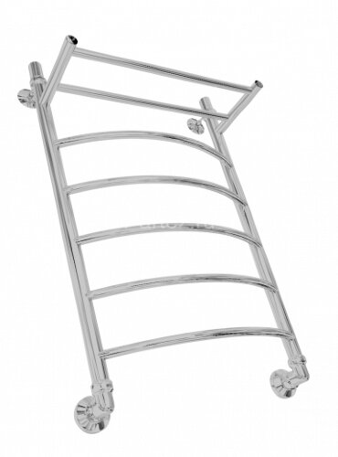 Полотенцесушитель водяной ДВИН FR лесенка 60/50 с полкой, полированный (4627086045938)