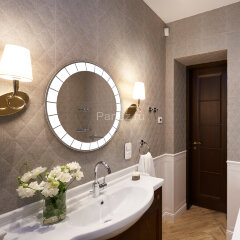 Зеркало AZARIO Пандора d770 c подсветкой и диммером, сенсорный выключатель (LED-00002504)