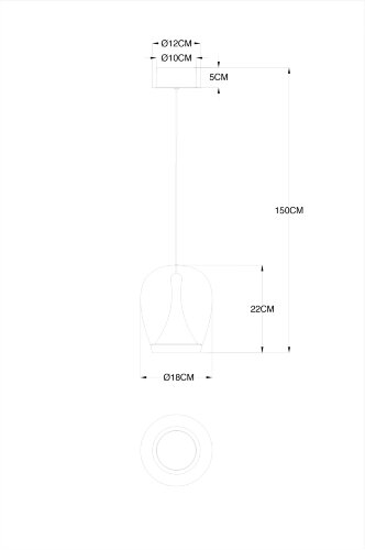 Подвесной светильник Divinare 5875/07 SP-15