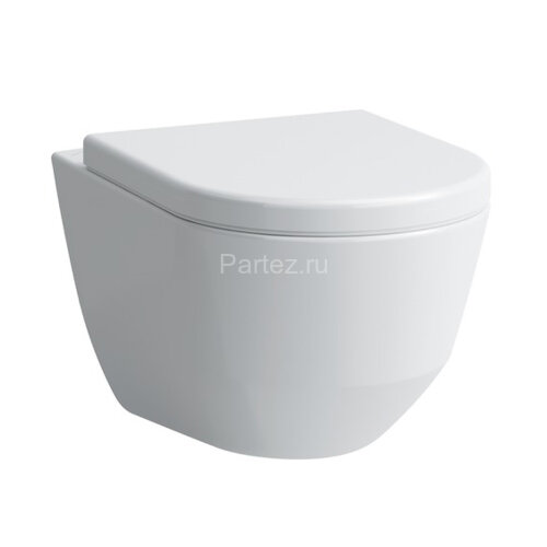 ПЭК Laufen PRO чаша унитаза подвесная Rimless с инсталляционной системой, тонким сиденьем микролифт 