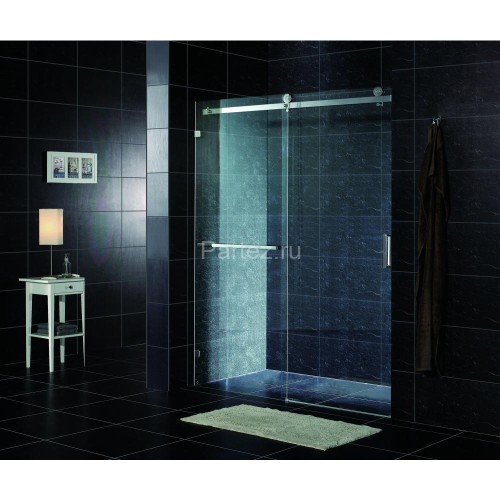 Душевая дверь Roca AREA раздвижная 120х200, толщина полотна 8мм левая, цвет профиля хром