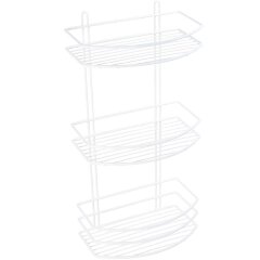 Полка корзина Fixsen, трехэтажная белая (FX-720W-3)