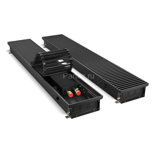 Конвектор внутрипольный Royal Thermo ATRIUM-90/200/2600-DG-U-BL