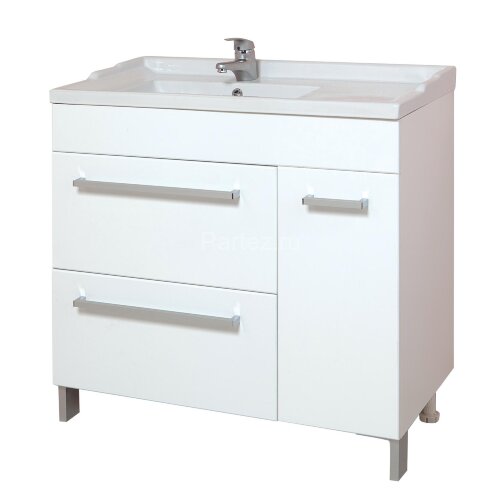 Раковина Onika 90 встраиваемая, крыло справа, белая (609001)