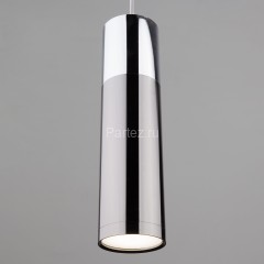 Подвесной светильник Eurosvet 50135/1 LED хром / черный жемчуг