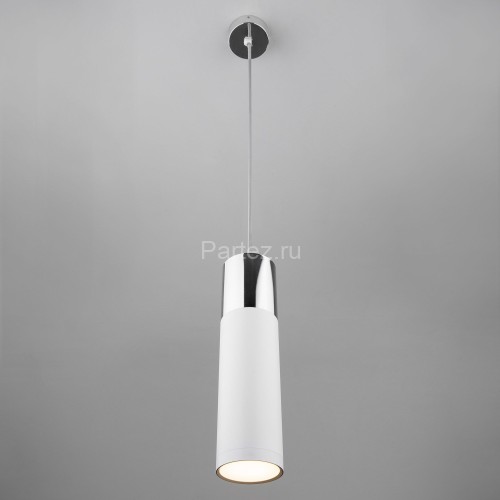 Подвесной светильник Eurosvet 50135/1 LED хром / белый