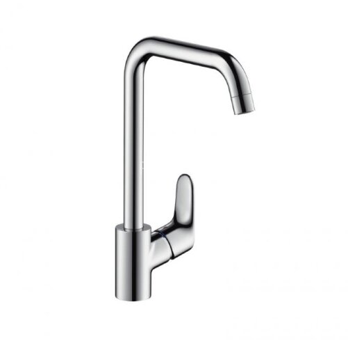 Hansgrohe 31820800 Focus Смеситель для кухни, однорычажный, 1/2, под сталь