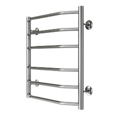 Полотенцесушитель водяной AZARIO RAVENNA 500/600 6 секций, нижнее/диагональное подключение, 1/2&quot;, хр