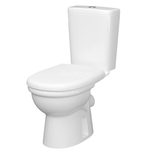 Унитаз-компакт КЕРАМИН Ареццо Дуал с сиденьем микролифт, белый (CS00076897)