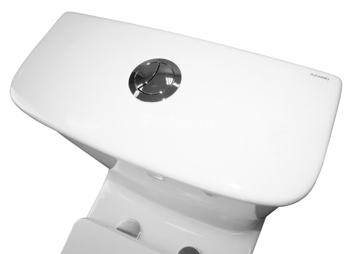 Унитаз-моноблок AZARIO GRESSA 705х370х760 напольный, безободковый, в комплекте с сиденьем дюропласт 