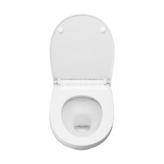 Пэк Santek &quot;Бореаль&quot; rimless подвесной, безободковый унитаз с тонким сиденьем, инсталляция, панель б