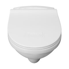 Пэк Santek &quot;Бореаль&quot; rimless подвесной, безободковый унитаз с тонким сиденьем, инсталляция, панель б