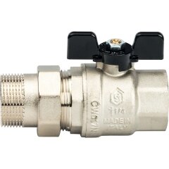 Кран шаровой полнопроходной с американкой 1. 1/4&quot;&quot; Stout