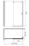 Душевой уголок Gemy Modern Gent S25191B-A6-90