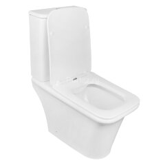 Унитаз-компакт Azario AVERO 660x360х820 напольный, безободковый с бачком и сиденьем микролифт (AZ-31