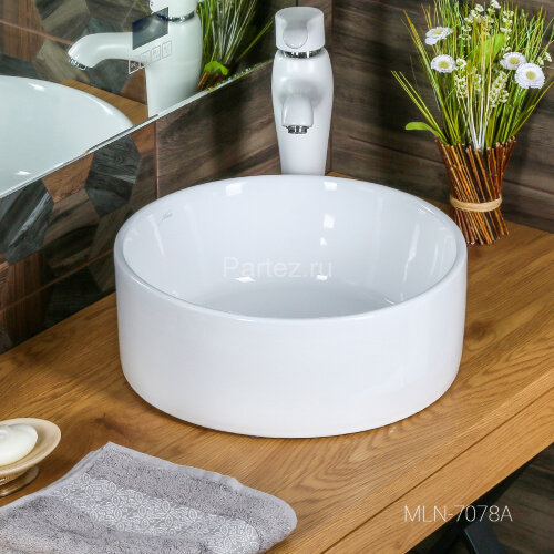 Накладная раковина melana mln-7078a