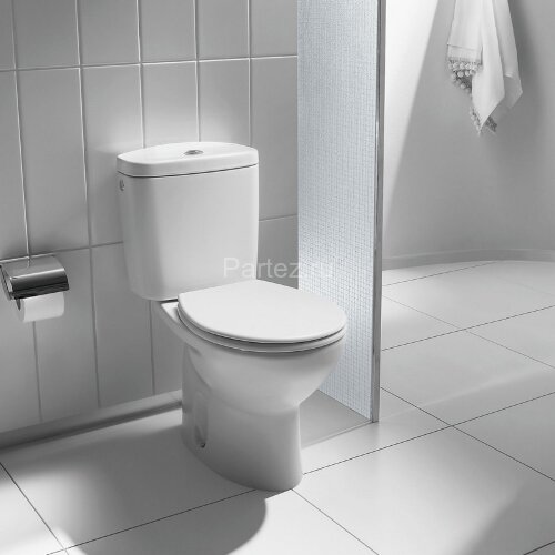 Унитаз-компакт ROCA MITOS косой выпуск, нижний подвод