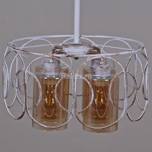 Подвесная люстра Reluce 03883-0.4-04 WH+GD