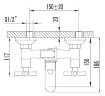 Смеситель для ванны Lemark Neo LM2202C