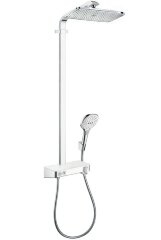 27288400 Raindance Select E 360 1jet ST Showerpipe, белый/хром