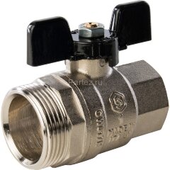 Кран шаровой полнопроходной с американкой 1&quot; Stout