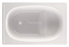 Ванна стальная BLB EUROPA 120х70, сидячая