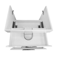 Комплект тумба Стиль- 70/2 &quot;Соло&quot; 700х580х480 подвесная, с раковиной Tempo 70, с доводчиками (CS0009