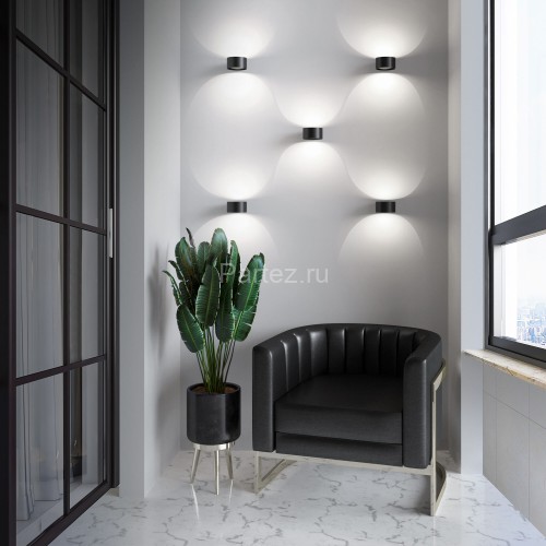 Настенный светильник Elektrostandard MRL LED 1045 черный