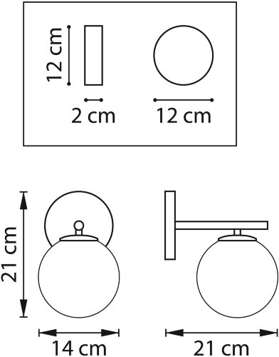 Бра Lightstar 815513
