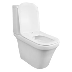 Унитаз-компакт Azario Candy 370х620х780 напольный, безободковый, в комплекте с бачком и сиденьем мик