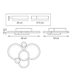 Потолочная люстра Lightstar 749081