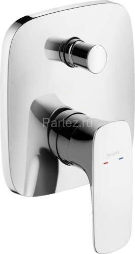 15445000 PuraVida Смеситель для ванны, однорычажный, СМ