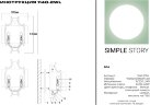 Бра Simple Story 1140-2WL
