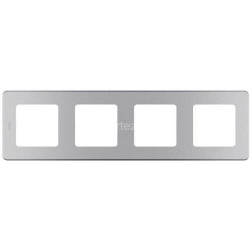 Рамка 4-м Inspiria алюм. Leg 673962
